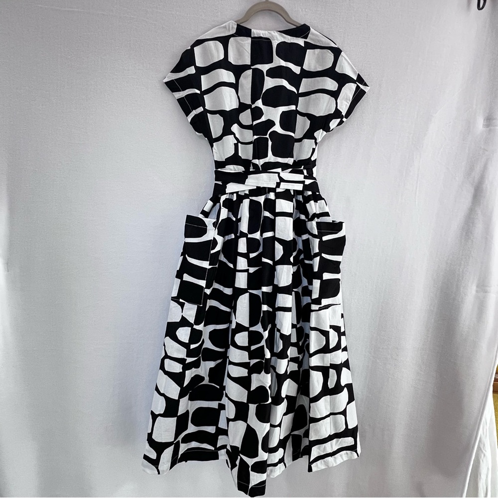 Yevu midi wrap dress XS NWT - Picture 2 of 5